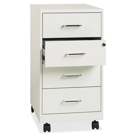 Lorell Mobile Strg Cabinet, 4 Drawers, 26-1/2"H LLR19537