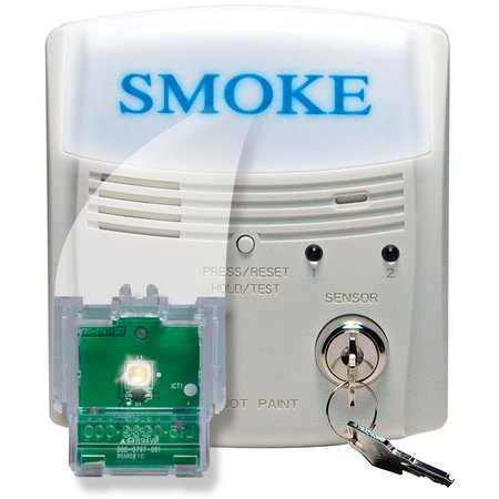 System Sensor Strobe Light, Smoke Detector, 55mA AOS