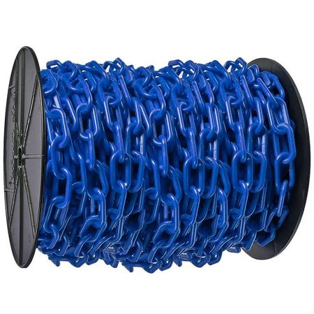 MR. CHAIN Blue Plastic Chain 1"(#4, 25 mm)x250 ft 10106