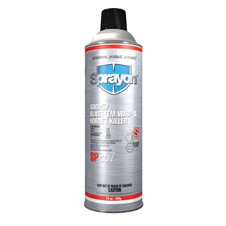 SPRAYON Blast EM Wasp Hornet Killer, 20 oz. Ae S02085700