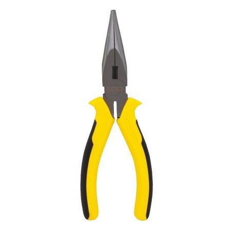 STANLEY Bi-Material Long Nose Cutting Pliers – 6" 84-031W