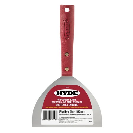 HYDE Flex Carbon Steel Wipe Down Knife 6 09153