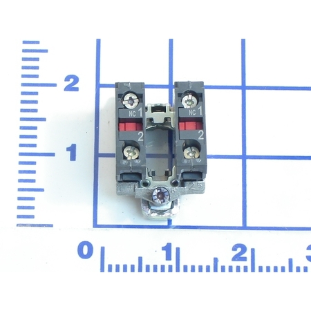 POWERAMP Contact Blocks, Contact Block 2 N.C. 0961-0296