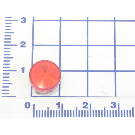 POWERAMP Lenses, Red Lens For Led 0961-0320