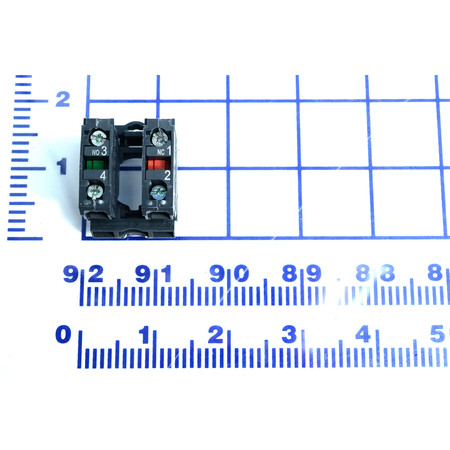 POWERAMP Contact Blocks, N/C Contact W/Base 0961-0345