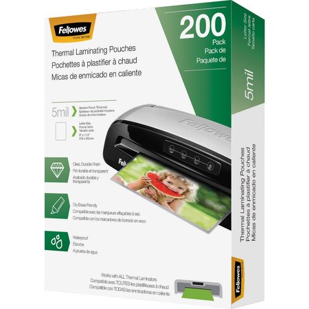Fellowes Pouch, Laminating, Ltr, 5Ml 5743601