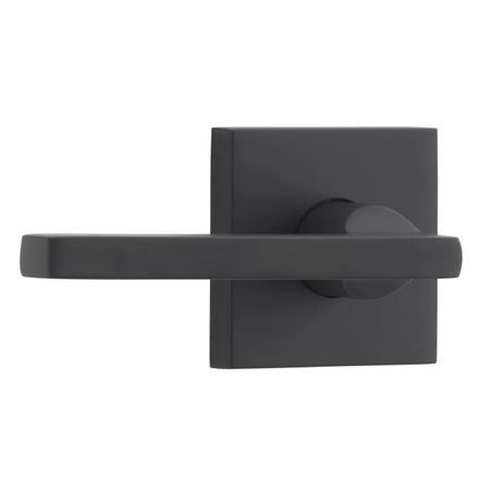 Baldwin Reserve Satin Black Door Levers PSSQUCSR190