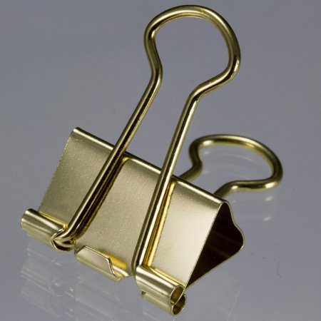 Oic Clip, Binder, Gold, PK30 31022