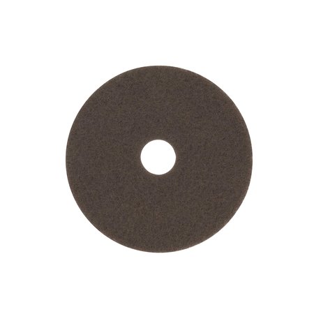 3M Brown Stripper Pad 7100, 22 in, PK5 7100