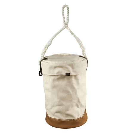 Klein Tools Bucket Bag, Bucket Bag, #1 Canvas, 1 Pockets 5104VT