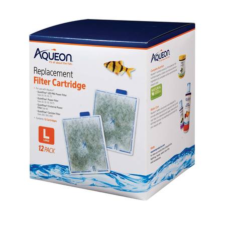 AQUEON Replacment Filter Cartridges 12Pcs Large 5. 100106419