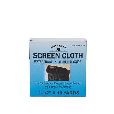 BLACK SWAN Screen Cloth 1-1/2" x 10 yds. 10025