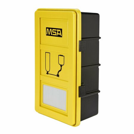 MSA SAFETY Wall Mounting Case, Black 10052744