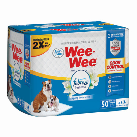 FOUR PAWS Wee-Wee Odor Control with Febreze Freshn 100534946