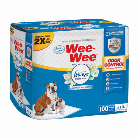 FOUR PAWS Wee-Wee Odor Control with Febreze Freshn 100534947