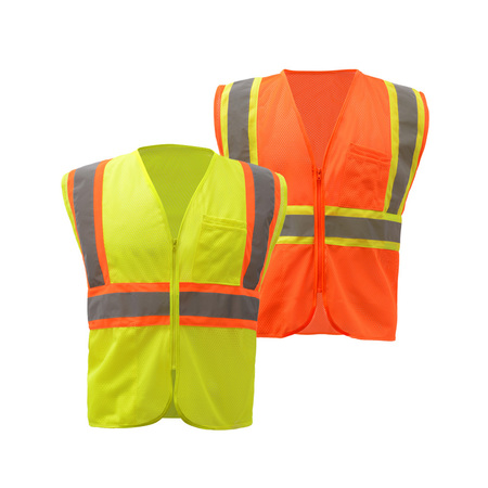 GSS SAFETY Standard Class 3 Snap Button Windbreaker 7501-MD