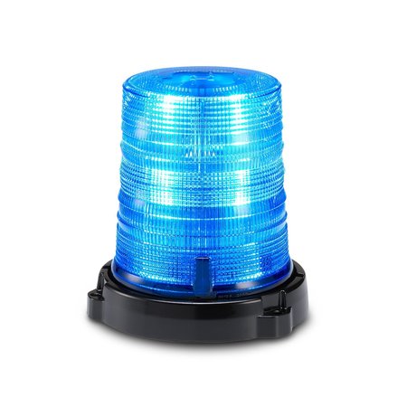 FEDERAL SIGNAL Spire(R) LED Beacon, Single Color 100TD-B