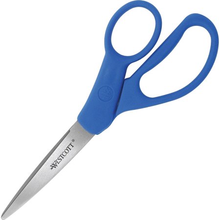 ACME UNITED Shears, Bent, 7"-Stst/Be 43217