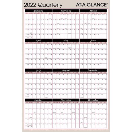 At-A-Glance 24 x 36" Wall Calendar A123