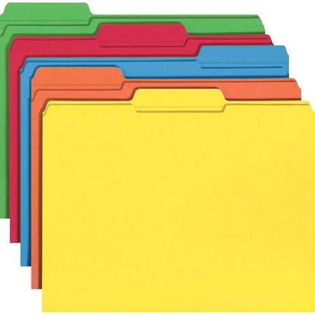 Zoro Select Folders, Assorted, PK100 11943