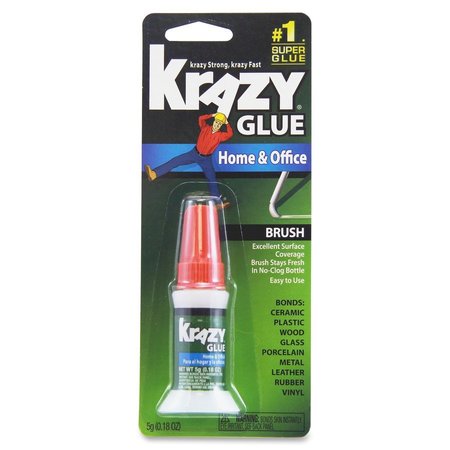 Krazy Glue Epoxy Adhesive, Krazy Glue Series, Clear, Dual-Cartridge KG94548R