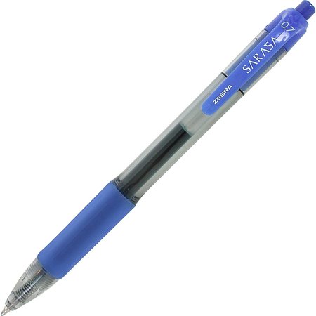 ZEBRA PEN Sarasa Dry X20 Gel Retractable 0.7mm Blue Dozen 46820