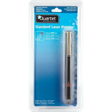 Quartet Pen Size Laser Pointer, 150 Yards, Black MP-1202Q
