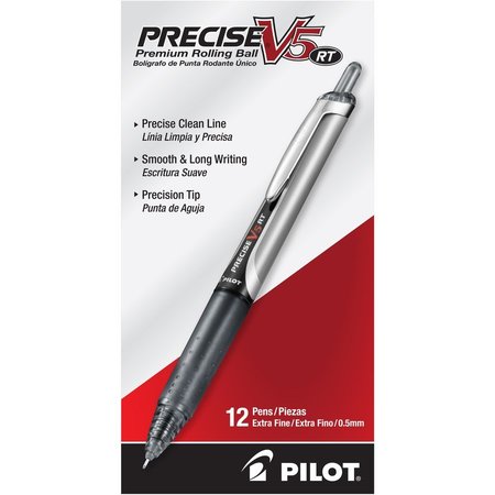 Pilot Rollerball Pen, Extra Fine 0.5 mm, Black PK12 26062