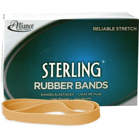 ALLIANCE RUBBER Rubberbands, Size105, Nttn, PK70 25055