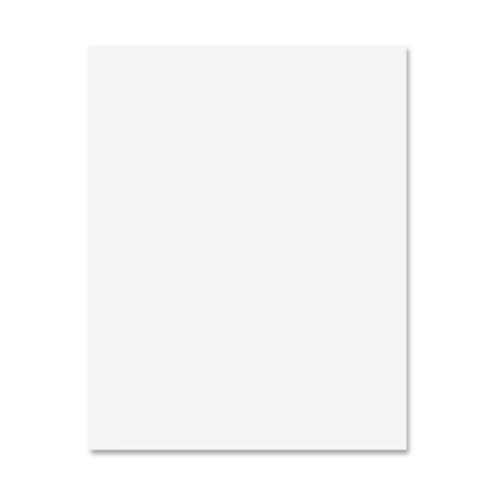 Pacon Coated Poster Board, White, PK50 54605