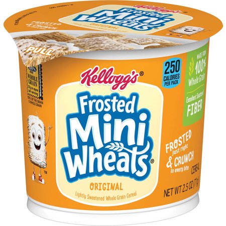 KEEBLER Cereal, Miniwht, Frosted, PK6 42799