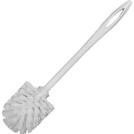 RUBBERMAID COMMERCIAL Brush, Bowl, Toilet 1 Ea, 1.13" L Brush, White, Plastic 631000WE