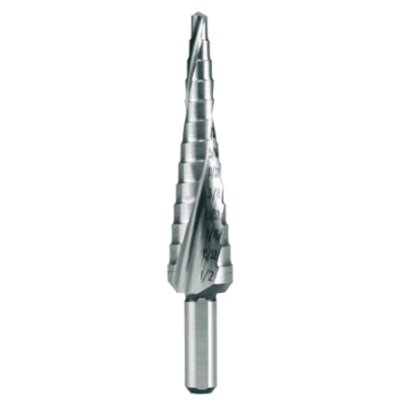 RUKO Size No. 2 1/8-1/2" Step Drill Hsse 101702E