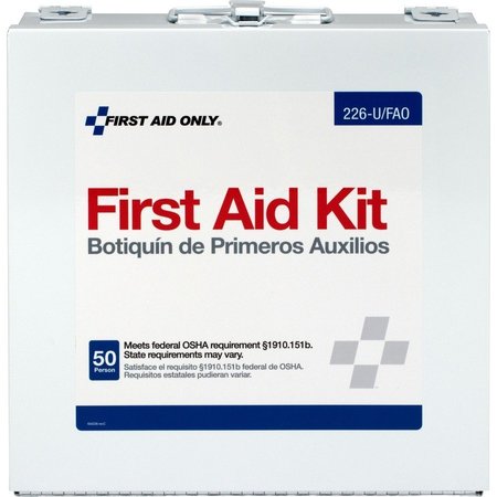 First Aid Only First Aid Kits, Metal, 50 Person 226-U
