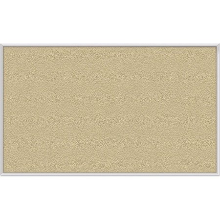 GHENT Vinyl Bulletin Board 48-1/2"x120-1/2", Silver AV410-193