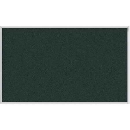 GHENT Vinyl Bulletin Board 48-1/2"x144-1/2", Ebony AV412-183