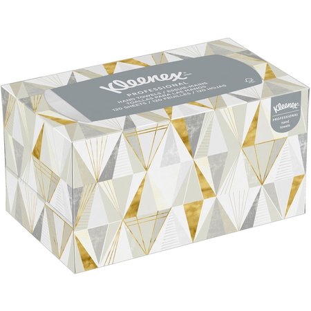 KLEENEX Pop-Up Paper Towels, 1 Ply, 120 Sheets, White, 18 PK 01701CT