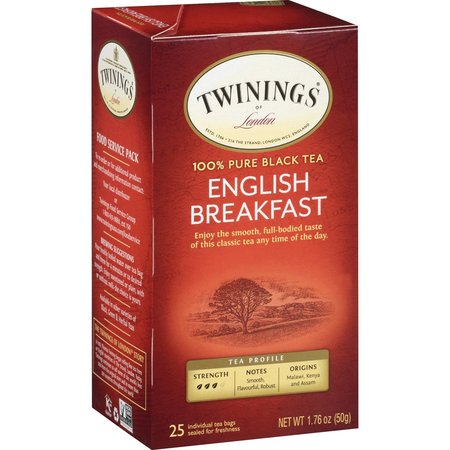 TWININGS Tea, Engsh Brkfst, Twinings, PK25 09181