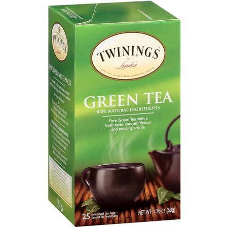 TWININGS Tea, Green, Twinings, PK25 09187