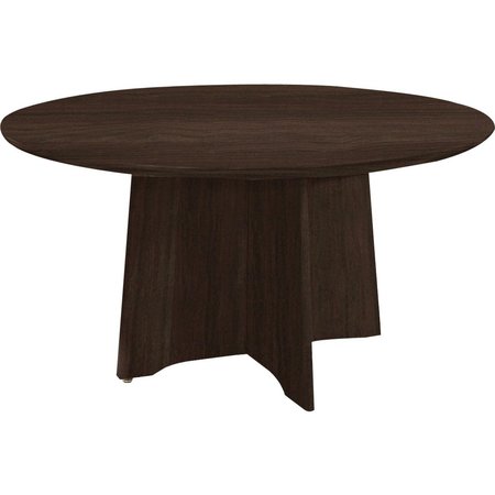 MAYLINE Round Medinaâ„¢ Round Conference Table, 48" W, 48 X 48 X 29.5, Wood Top, Mocha MNCR48LDC