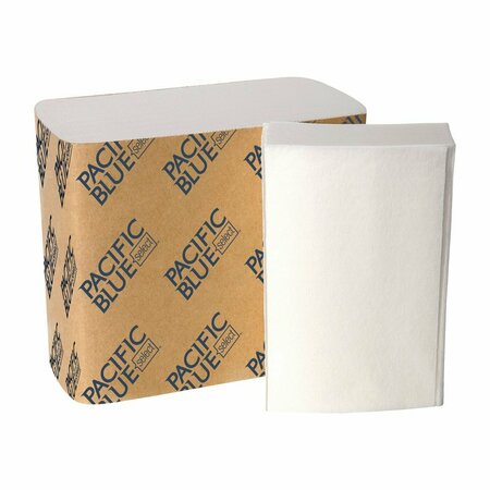 GEORGIA-PACIFIC Safe-T-Gard Multifold Paper Towels, 2 Ply, 200 Sheets, White, 40 PK 10440