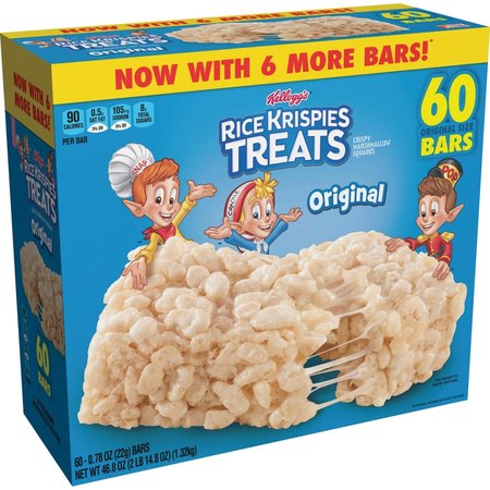 KELLOGGS Rice Krispies Treat, 60 PK 17114