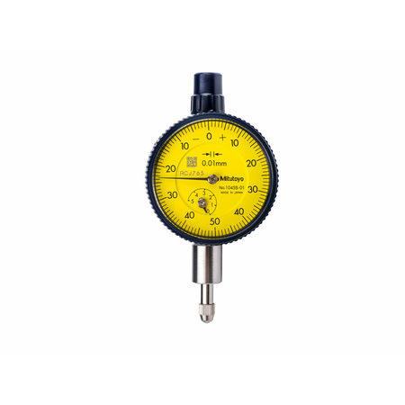 MITUTOYO Dial Indicator, 0 to 0.250 In, 0-100 1410A