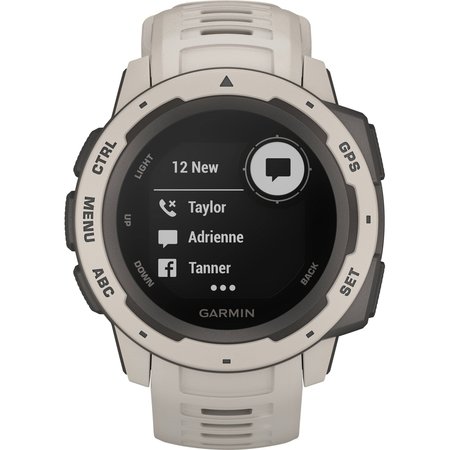 GARMIN Instinct Outdoor GPS Watch Tundra 1.77" x 1.77" x 0.60" 010-02064-01