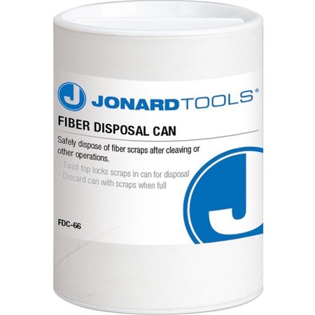 JONARD TOOLS Fiber Scraps Disposal Can FDC-66