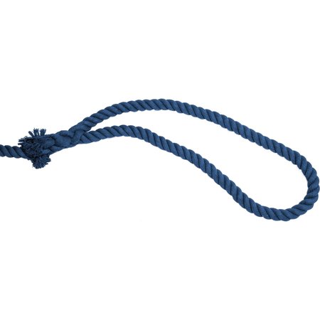 CHAMPION SPORTS Tug of War Rope, Blue, 100ft, Looped TWR100