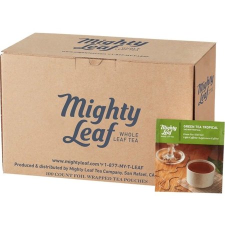 Mighty Leaf Tea Tea, Bag, Green Tea Flavor, PK15 510138