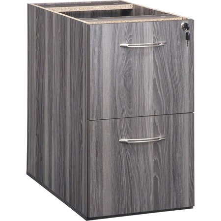 MAYLINE 15.24" W Pedestal File Cabinet, Gray Steel AFF20LGS