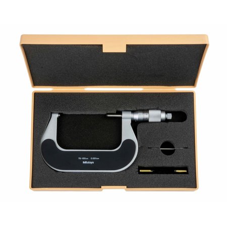 Mitutoyo Micrometer, Outside, NRS, 75-100/.001mm 106-106