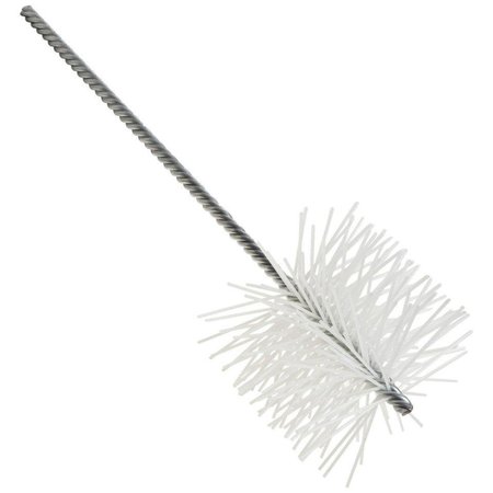 BRUSH RESEARCH MANUFACTURING 10-SJD O-Ring Groove Cleaner Brush, 5.5" Major Diameter, 17" OAL, Nylon, Cut For Power 10SJD